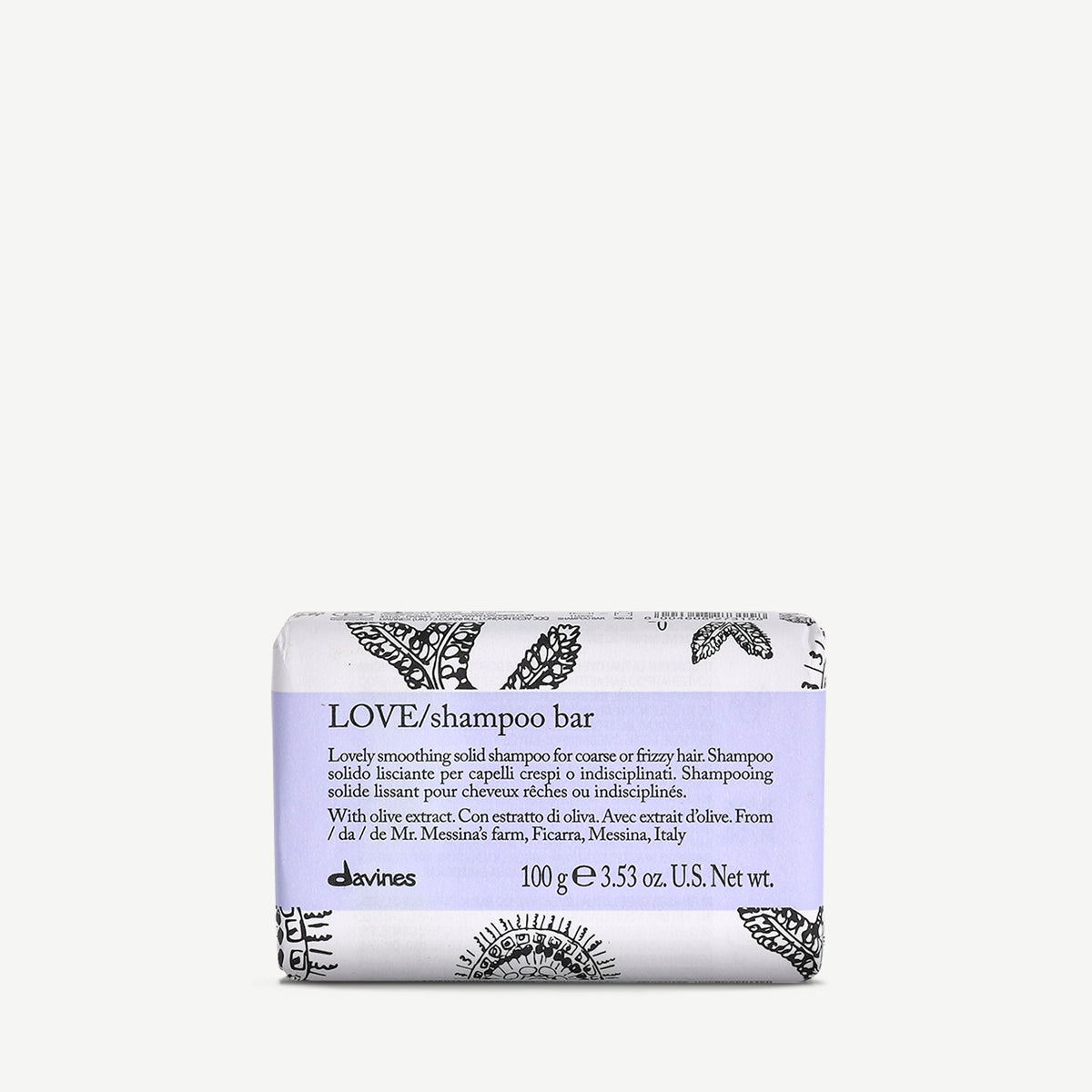 LOVE Solid Shampoo Bar for Hair Care
