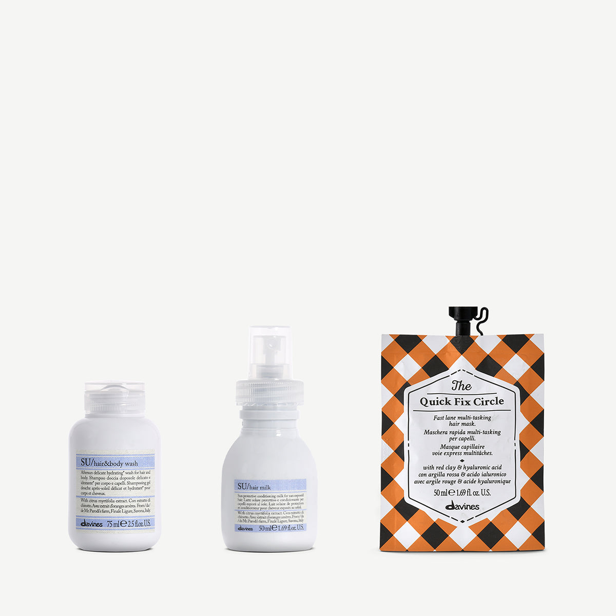 Compact Travel Essentials Set for Summer